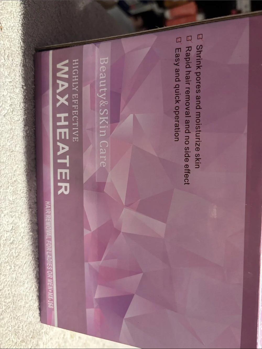 beauty & skin care portable pink